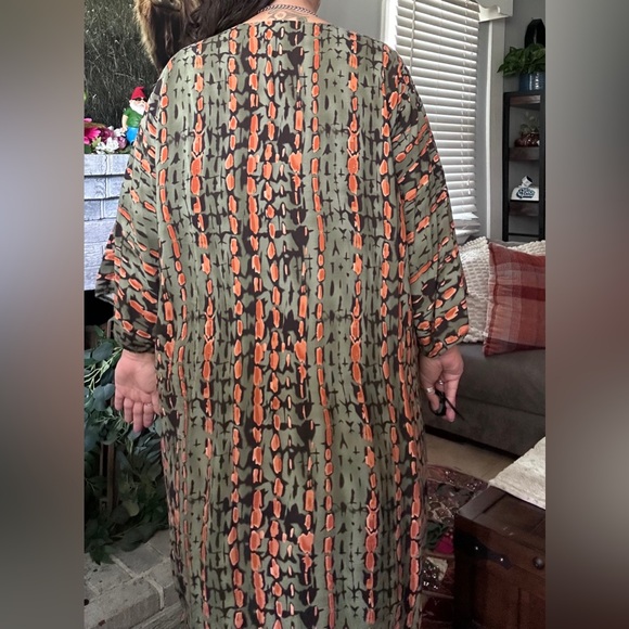 Tie Dye Kimono Coverup - Picture 5 of 5